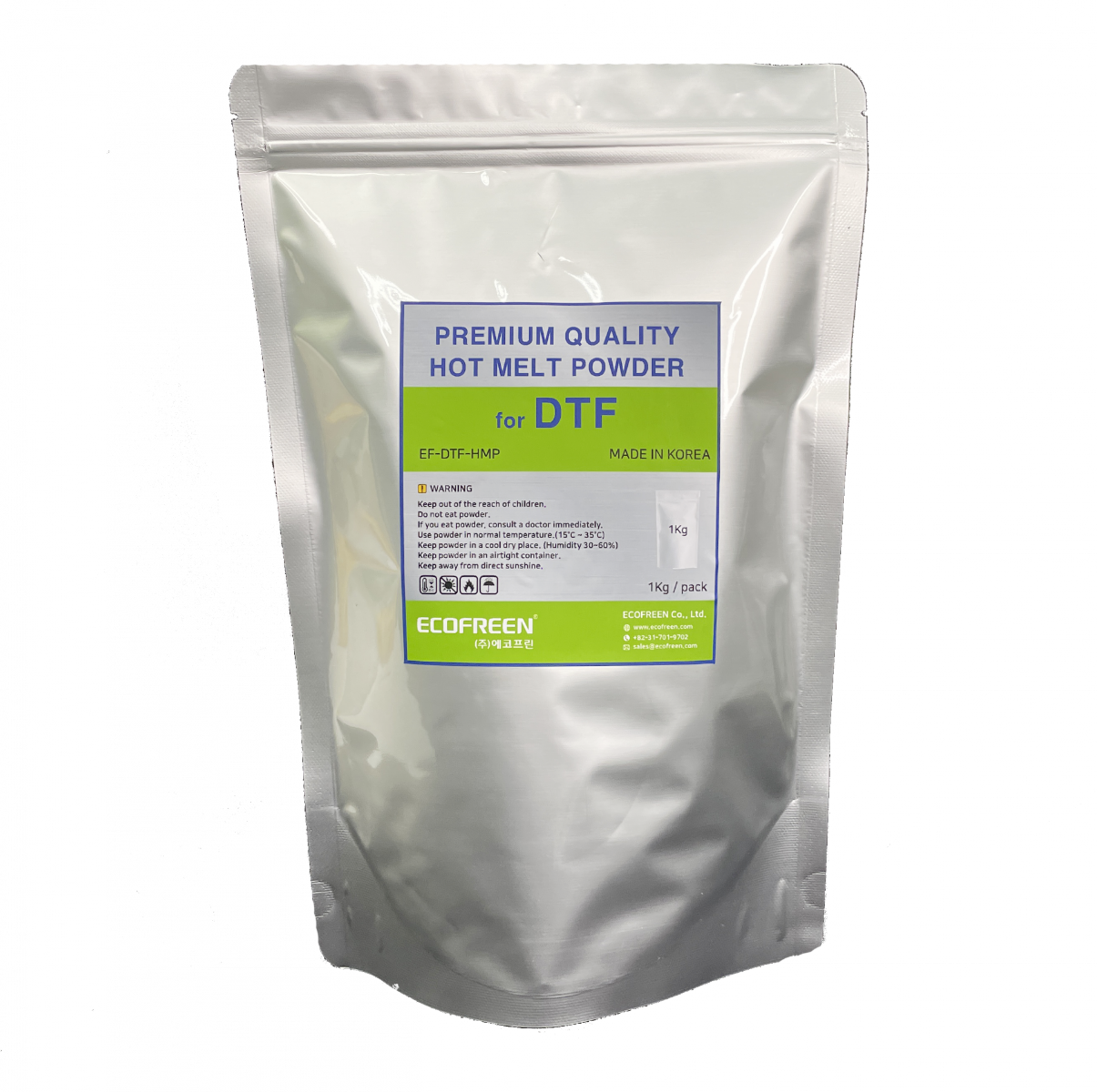 Direct To Fim White Hot Melt Powder - Bag of 1kg